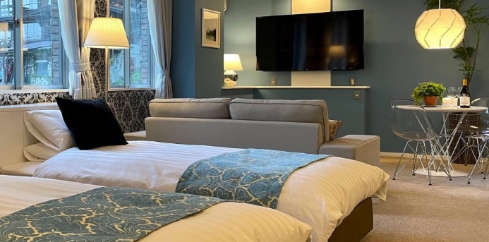 白馬 Moegi HOTEL＊おしゃれな素泊まり宿＊サンドイッチ無料